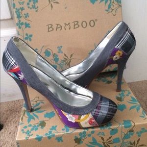 Multicolor high heels